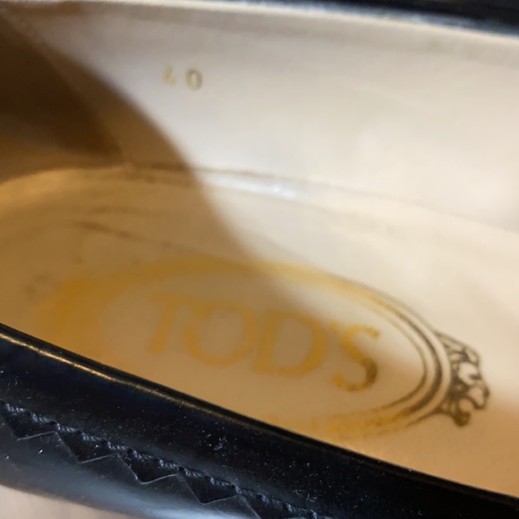 Tod’s kitten heel pebbled pumps - Picture 4 of 9